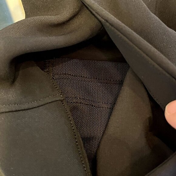 Lululemon Pants On The Fly 7/8 Crop Pant Woven Black‎ Size 8 - Picture 9 of 10